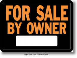 FOR SALE BY OWNER Sign
