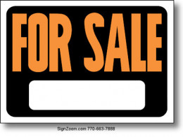 FOR SALE Sign