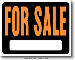 FOR SALE Sign